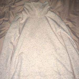 Pink and gray sweater